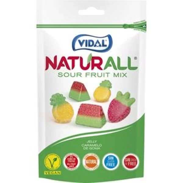 Gominola sour fruit mix bolsa 180 g - 0.18 kg - Imagen del producto en Findit