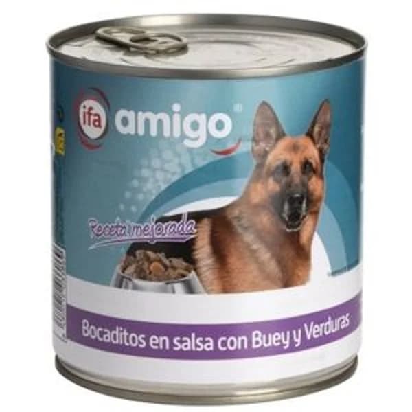 Bocaditos en salsa con buey y verduras 720 g - 0.72 kg - Imagen del producto en Findit