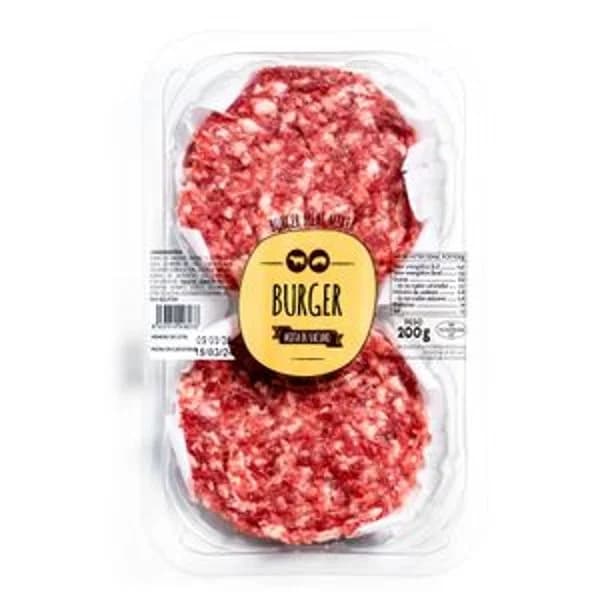 Burger meat mixta bandeja 2x100 g - 0.2 kg - Imagen del producto en Findit