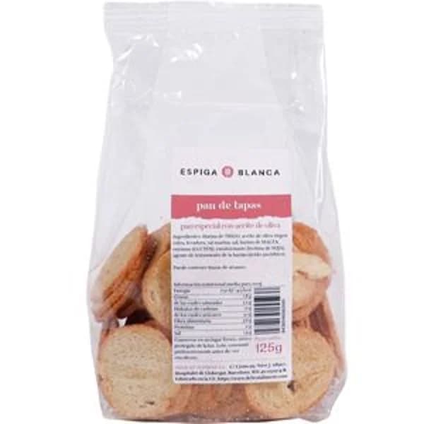 Pan de tapas 125 g - 0.12 kg - Imagen del producto en Findit