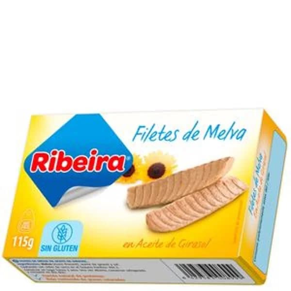 Filetes de melva en aceite de girasol 115 g - 0.05 ud - Imagen del producto en Findit