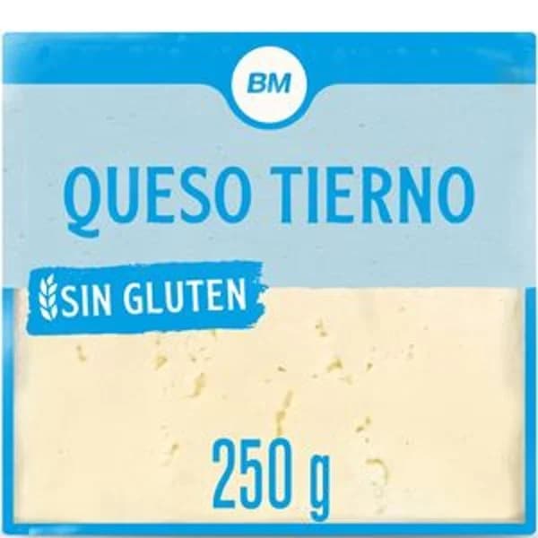 Queso tierno cuña 250 g - 0.25 kg - Imagen del producto en Findit