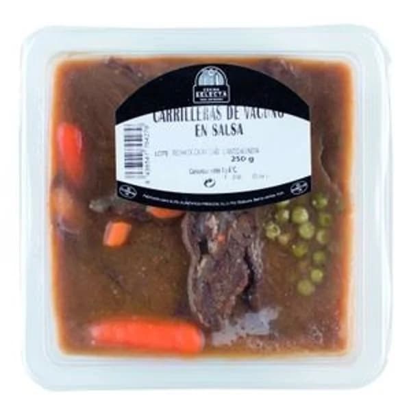 Carrilleras en salsa (250 g aprox) - 0.25 kg - Imagen del producto en Findit