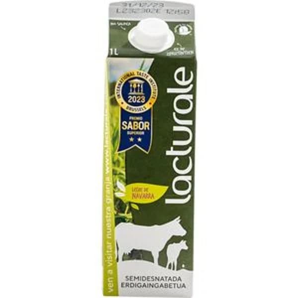 Leche semidesnatada brik 1 l - 1 l - Imagen del producto en Findit