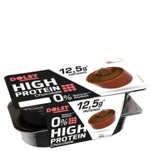 Natilla de chocolate proteína 4x125 g - 0.5 kg - Imagen del producto en Findit