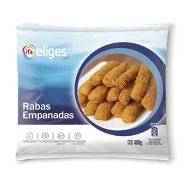 Rabas empanadas 400 g - 0.4 kg - Imagen del producto en Findit
