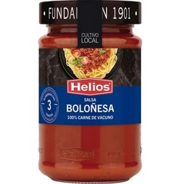 Salsa boloñesa con 100% carne de vacuno 380 g - 0.38 kg - Imagen del producto en Findit