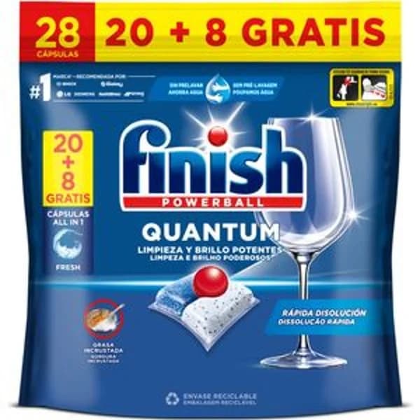 Lavavajillas máquina pastillas 20+8 lavados - 0.23 kg - Imagen del producto en Findit