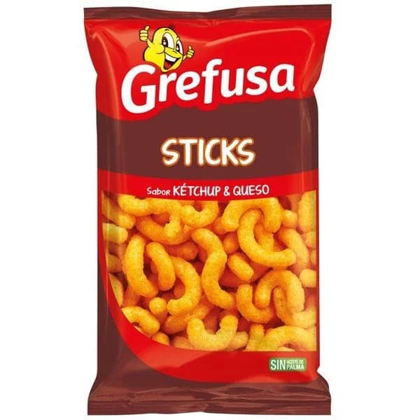 Sticks de ketchup GREFUSA, bolsa 125 g - 0.13 kg - Imagen del producto en Findit