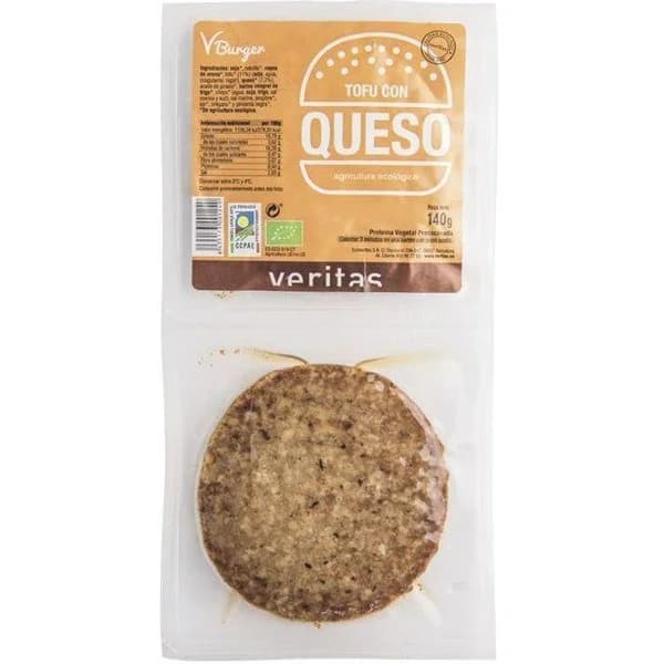 Hamburguesa de queso VERITAS, bandeja 140 g - 1 ud - Imagen del producto en Findit