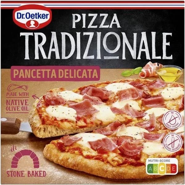 Pizza pancetta delicata Tradizionale Dr. Oetker 390 g - 0.38 kg - Imagen del producto en Findit