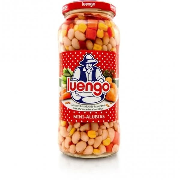 Mini alubias con verduras Luengo 400 g. - 0.4 kg - Imagen del producto en Findit