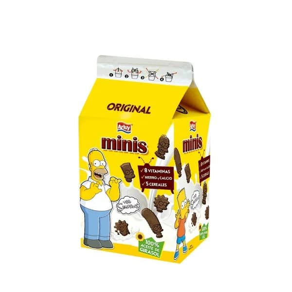 Galleta Chocolate Simpsons Mini 135G - 0.12 kg - Imagen del producto en Findit