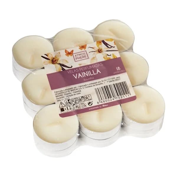 Vela Calientaplatos Vainilla 18UD - 1 ud - Imagen del producto en Findit