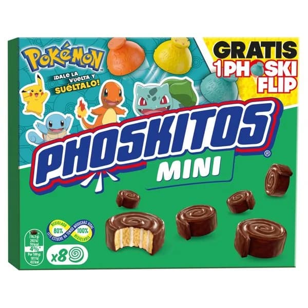 PHOSKITOS MINI LECHE 8U. - 0.13 kg - Imagen del producto en Findit
