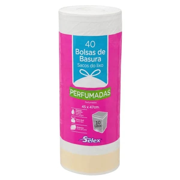 Bolsa de Basura Cierre Fácil 45x47CM 4UD - 1 ud - Imagen del producto en Findit