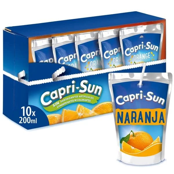 Refresco Naranja sin Gas 200ML - 0.2 l - Imagen del producto en Findit