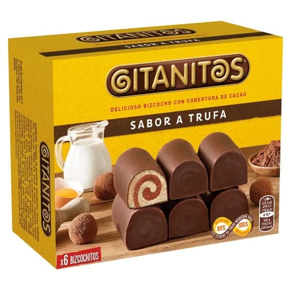 Pastelito Chocolate 6UD - 0.17 kg - Imagen del producto en Findit
