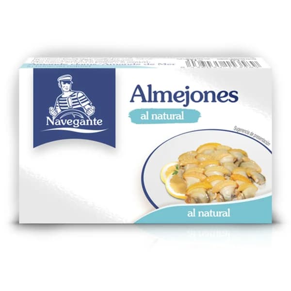 ALMEJAS NAVEGANTE NAT 115G - 0.06 kg - Imagen del producto en Findit