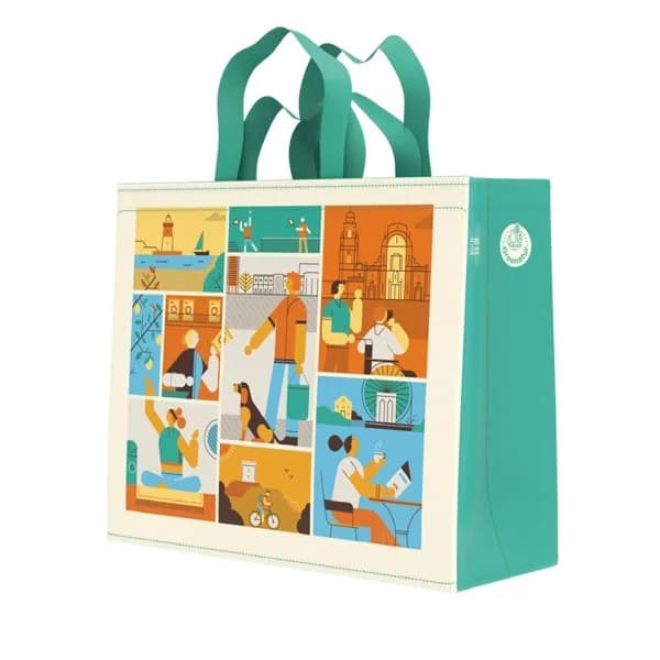 Bolsa Rafia 45x38CM - 1 ud - Imagen del producto en Findit