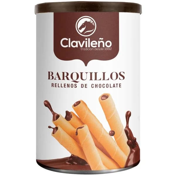 Barquillo Relleno Chocolate 200G - 0.2 kg - Imagen del producto en Findit