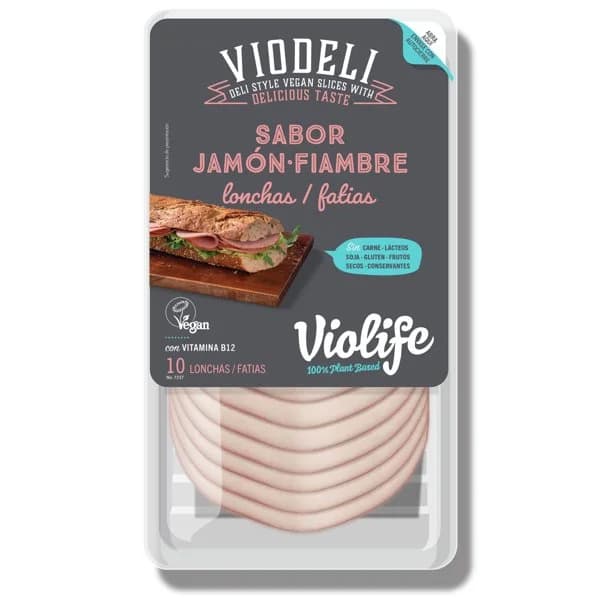 Lonchas Veganas Sabor Jamón 100G - 0.1 kg - Imagen del producto en Findit