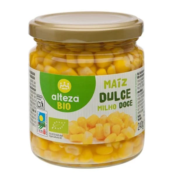 Maíz Dulce Bio 240G - 0.24 kg - Imagen del producto en Findit