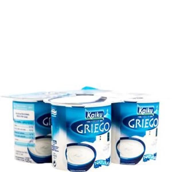 Yogur griego natural 4x125 g - 0.5 kg - Imagen del producto en Findit