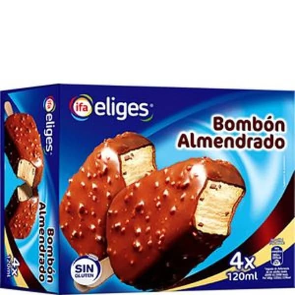 Helado almendrado 4 unidades - 4 ud - Imagen del producto en Findit