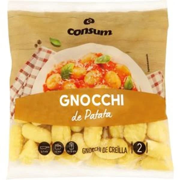Gnocchis Patatas - 0.5 kg - Imagen del producto en Findit