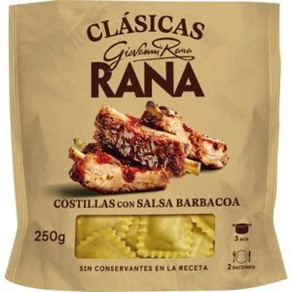 Pasta Fresca Rellena de Costila Barbacoa - 0.25 kg - Imagen del producto en Findit