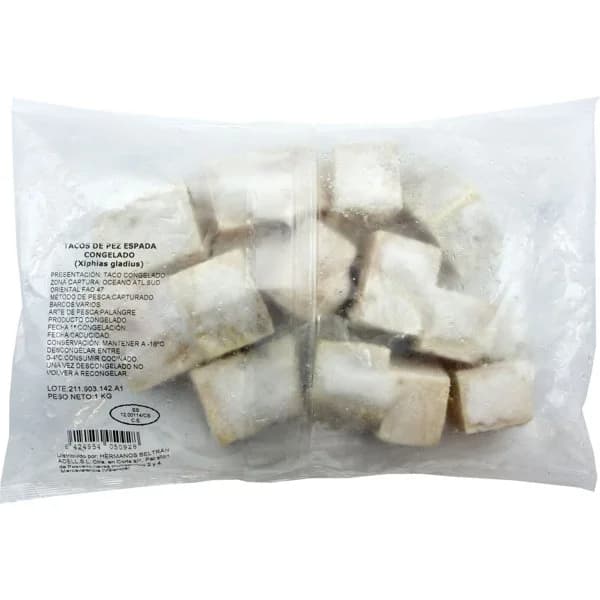 Tacos de Emperador Congelado - 0.5 kg - Imagen del producto en Findit