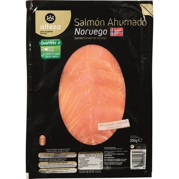Salmon Ahumado Noruego - 0.18 kg - Imagen del producto en Findit