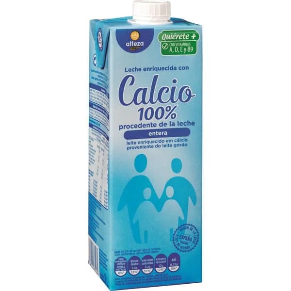 Leche Entera Calcio - 1 l - Imagen del producto en Findit