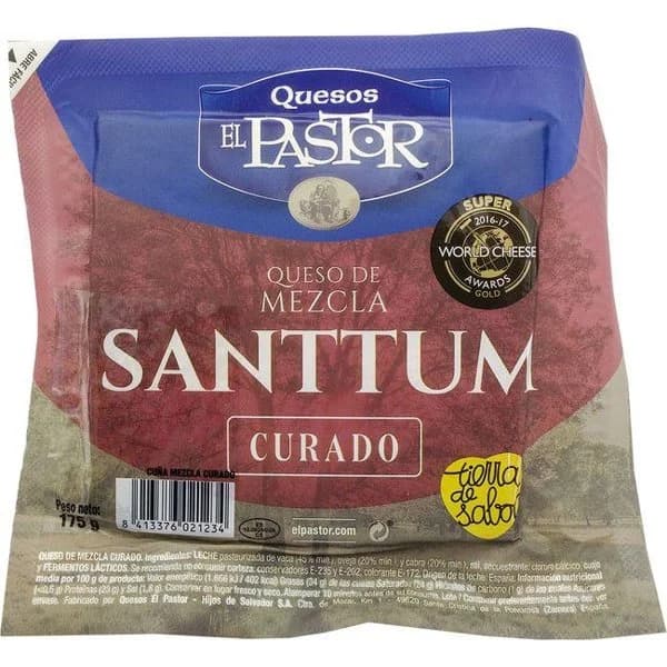 Queso mezcla curado EL PASTOR, cuña 175 g - 1 ud - Imagen del producto en Findit