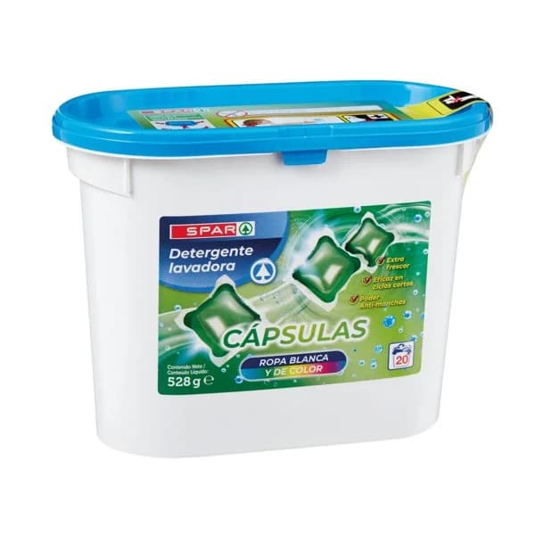 Detergente Ropa Blanca y Color en Cápsulas - 1 ud - Imagen del producto en Findit