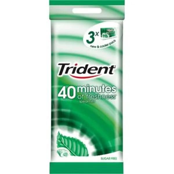 Chicle de hierbabuena 40 mins 3x20 g - 2.99 ud - Imagen del producto en Findit