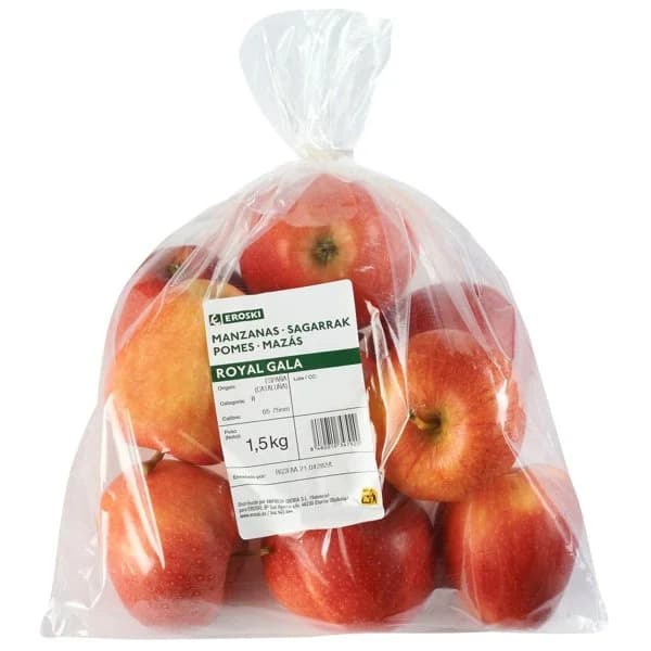 Manzana Royal Gala, bolsa 1,5 kg - 1.5 kg - Imagen del producto en Findit