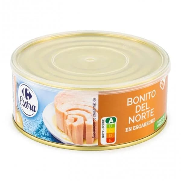 Bonito del norte en escabeche Extra Carrefour 750 g. - 0.75 kg - Imagen del producto en Findit