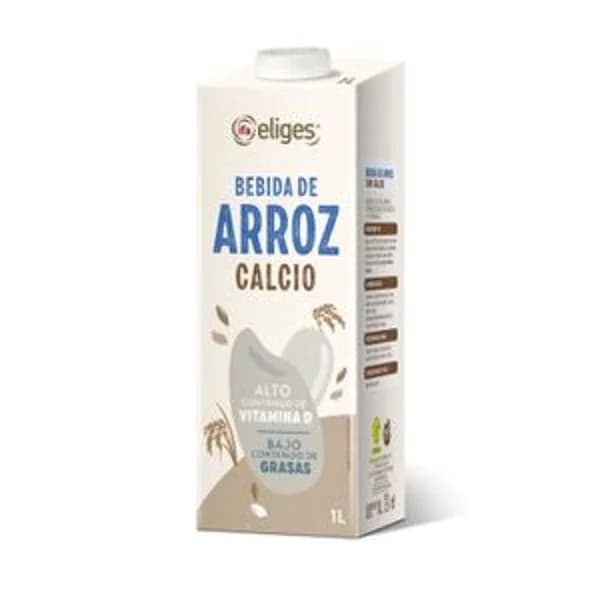 Bebida de arroz con calcio 1 l - 1 l - Imagen del producto en Findit