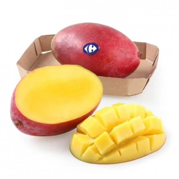 Mango Carrefour en bandeja 2 ud 600 g - 0.6 kg - Imagen del producto en Findit