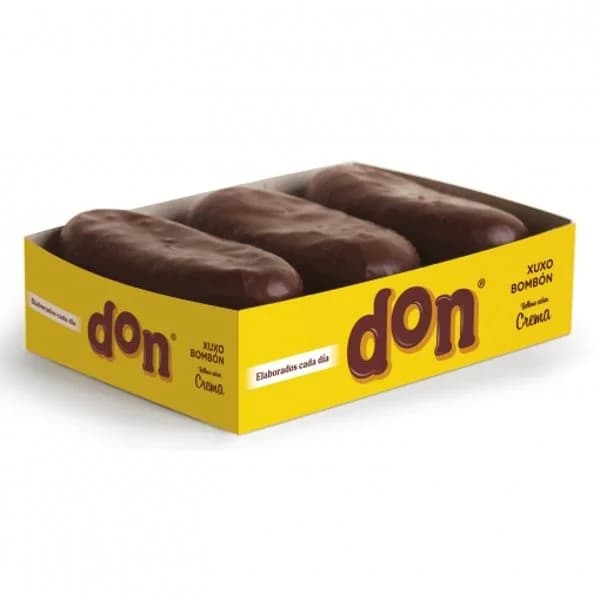 Xuxo bombón relleno sabor crema Don Bimbo 3 ud. - 1 ud - Imagen del producto en Findit