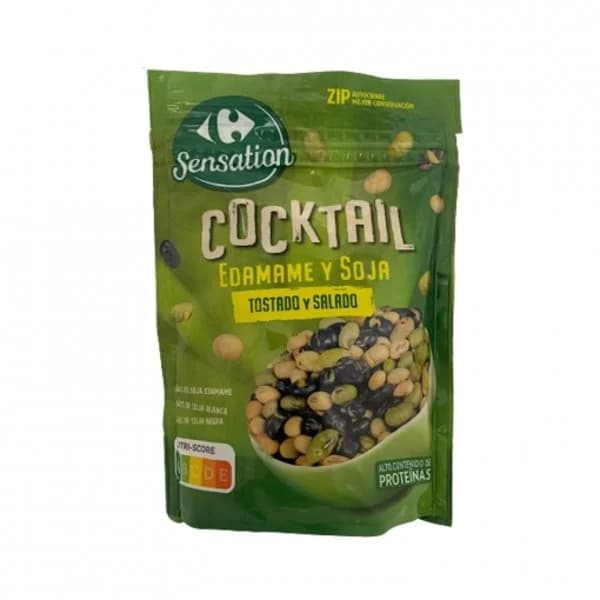 Cocktail de edamame y soja Sensation Carrefour doy pack 100 g. - 0.1 kg - Imagen del producto en Findit