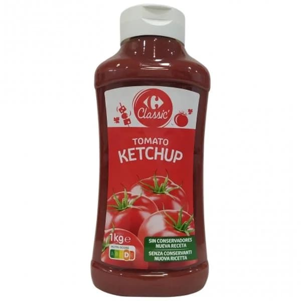 Kétchup Classic Carrefour envase 1 kg. - 1 kg - Imagen del producto en Findit