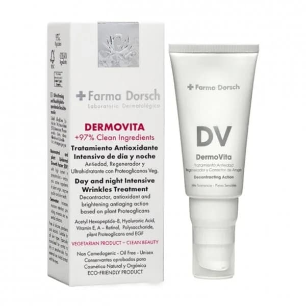 Tratamiento Antiedad Regenerador Ultra hidratante DermoVita + Farma Dorsch 50 ml. - 1 ud - Imagen del producto en Findit