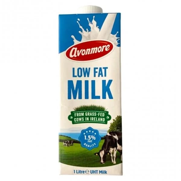 Leche baja en grasa 1,5% M.G UHT Avonmore brik 1 l. - 1 ud - Imagen del producto en Findit