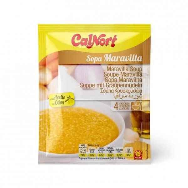 Sopa maravilla Calnort 66 g. - 0.07 kg - Imagen del producto en Findit