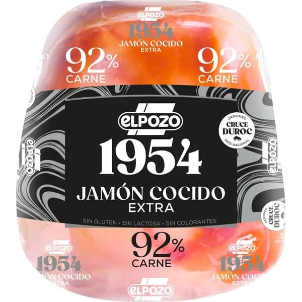 Jamón Cocido Extra 92% Carne - 0 kg - Imagen del producto en Findit