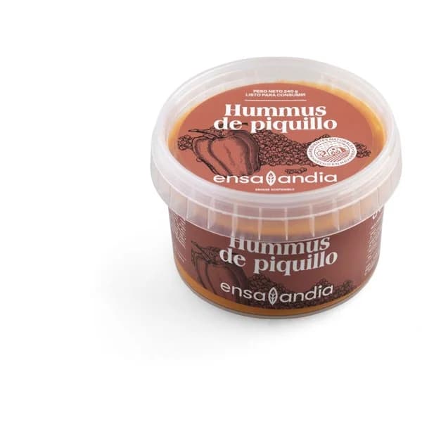 Hummus Pimiento Piquillo - 0.24 kg - Imagen del producto en Findit