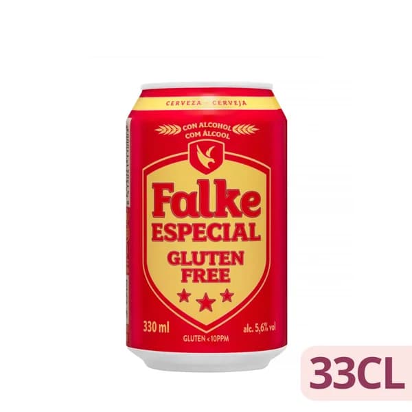 Cerveza especial sin gluten Falke - 0.33 l - Imagen del producto en Findit